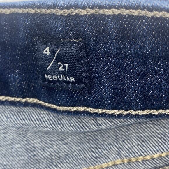 Lucky Brand Hayden Skinny Denim Jeans Womens 4 Ankle (27Wx28L) Dark Wash Stretch - Picture 5 of 10